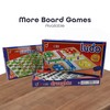 DIVCHI Traditional Snakes and Ladders Board Game for Kids &