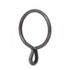 Ivilon Drapery Eyelet Curtain Rings - 1.7" Ring for Curtain
