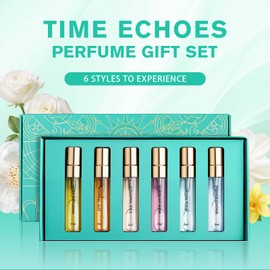 Roseye Time Echoes Men’s Cologne Gift Set – 6 Fragrances Inspired by U.S. History & Heritage, Travel Size