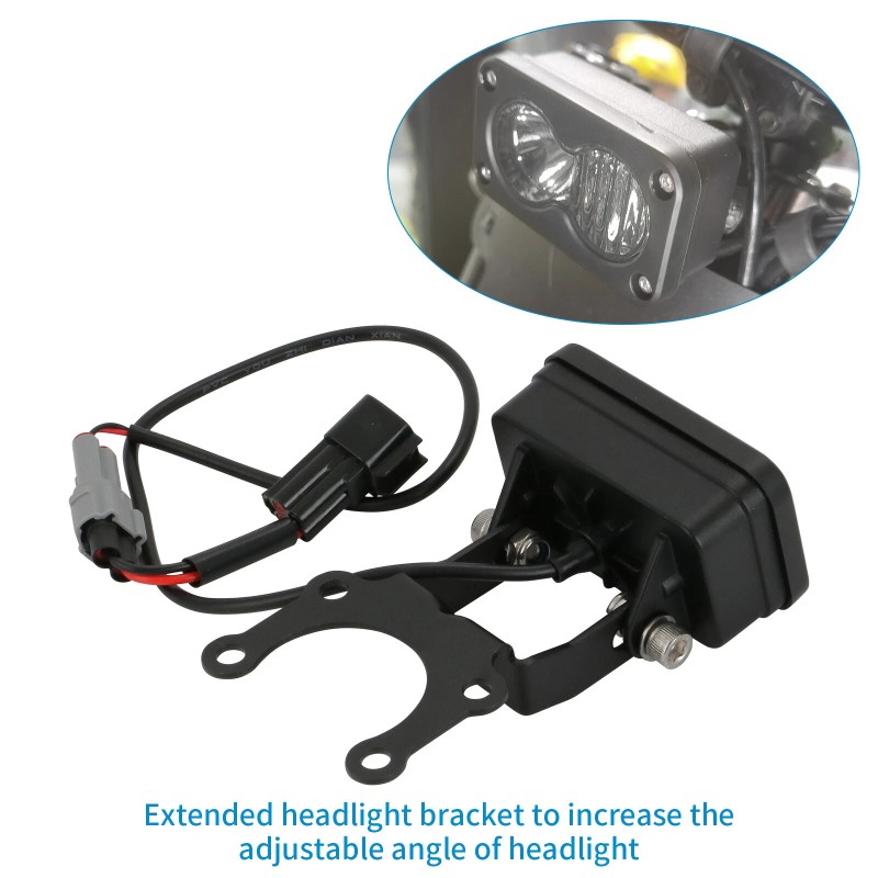 For Sur Ron US Upgraded LED Headlight w/ Bracket For
