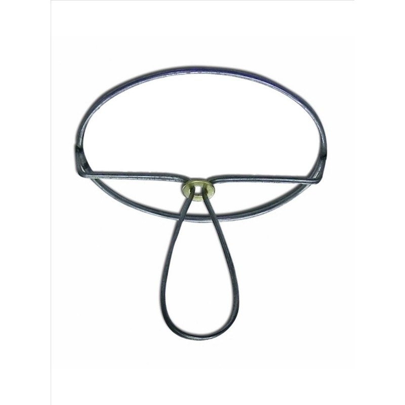 Upgradelights Red Silk 5 Inch Empire Clip on Chandelier Lampshade