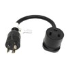 Parkworld 885392 Welding Adapter Cord L6-30 Plug 3-Prong 30A Locking