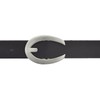 Vanzetti 33 mm Leather Belt W100 Black, black