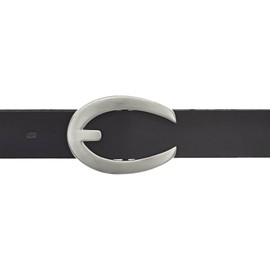 Vanzetti 33 mm Leather Belt W100 Black, black