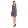 VERO MODA Damen Kleid Gr. S, Blau (Ombre Blue)