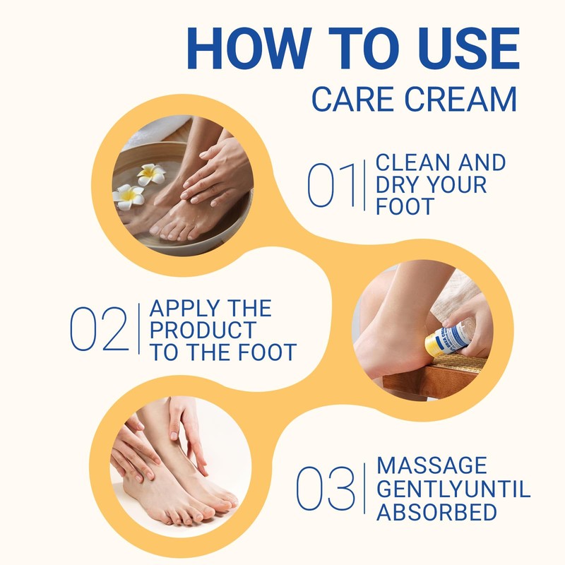Urea 60% Foot Cream 40 g, Intensive Moisturiser Against Calluses,