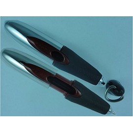 Cross Made in the USA Ion Metal Black Gel Ink Pen, Black Ink, Extremely Polished Chrome/black Barrel Rollerball, Gel Ink Pen