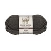 Yatsal 3-Ply Pure Wool 50 g, Dark Grey