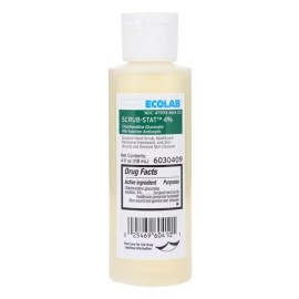 Ecolab Scrub-Stat 6030409 Surgical Hand Scrub 4 Ounce, 1 Each, EXP: 2025/11