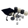 1.06 Inch 30 Pieces Backgammon Checkers Replacement Set Checker Board