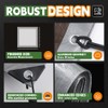 RAINDEWAY Tarps Heavy Duty Waterproof 15x15 Feet, 10Mil Multipurpose Poly