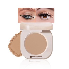 Hxssll Pearlescent mini Eyeshadow Highly Pigmented Blend Matte & Shimmer EyeShadow,Cream Moisturizing Waterproof&Long Lasting Eye Makeup Natural Luminous Makeup Look (B06, 1 Count (Pack of 1))