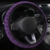 Lecctso Lecctso Fuzzy Steering Wheel Cover, Universal 15'' Steering Wheel