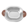 CIYODO Elegant Double Handle Bowl Mix and Serve Stainless Steel
