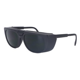 Okuyonic Welder Goggles, Eye High Strength Flip Up Design Slip Proof Welding Glasses for Cutting(Dark Green IR5.0)