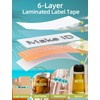 MakeID Coastal Breeze Series Label Tape Compatible with Makeid Label