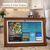 DICHA Decorative Wood Frame for Echo Show 15 (Gen 2,2024
