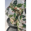 Holly Berry Christmas Wire-Edged Ribbon 2.5" x 5 Yards