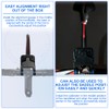 Rppiup Bicycle Handlebar Calibrator, USB Charging Laser Calibrator, Bicycle Maintenance