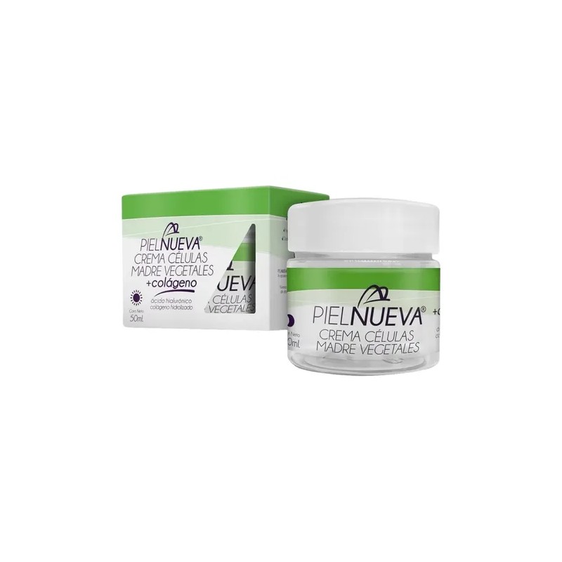 Crema Facial Piel Células Madre Vegetales Aclarante e Hidratante 50