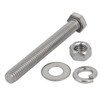 sourcing map Set of 4 304 Stainless Steel 3/8 Inch