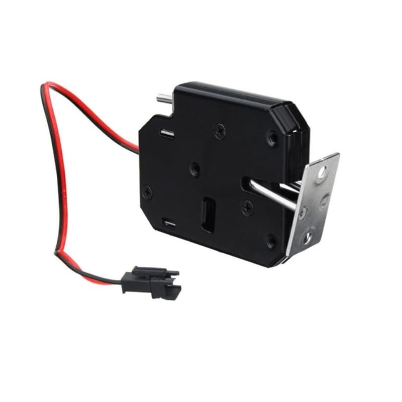 Yisanba Elektromagnetisches Schrankschloss 12V DC, 150kg Zugfestigkeit, für Schließfächer/Schränke/Schubladen, 1