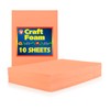 Hygloss Craft Foam Sheets, Peach 10 Count