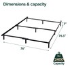 Zinus Michelle Compack 9-Leg Support Bed Frame, for Box Spring