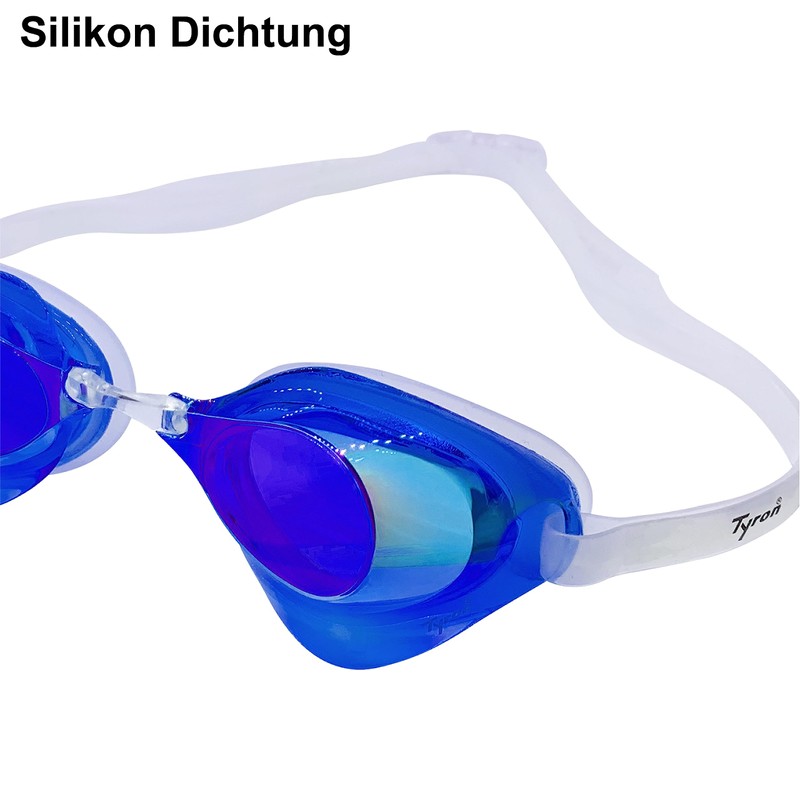 Tyron Performance Speed Goggle (Dark Blue Mirrored), Swimming Goggles |
