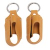 2pcs Inhaler Carrying Holder Clasp Closure Safety Carabiner Clip Portable