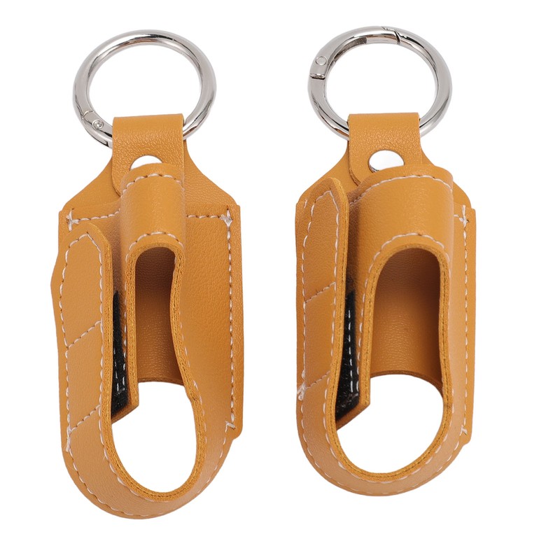 2pcs Inhaler Carrying Holder Clasp Closure Safety Carabiner Clip Portable