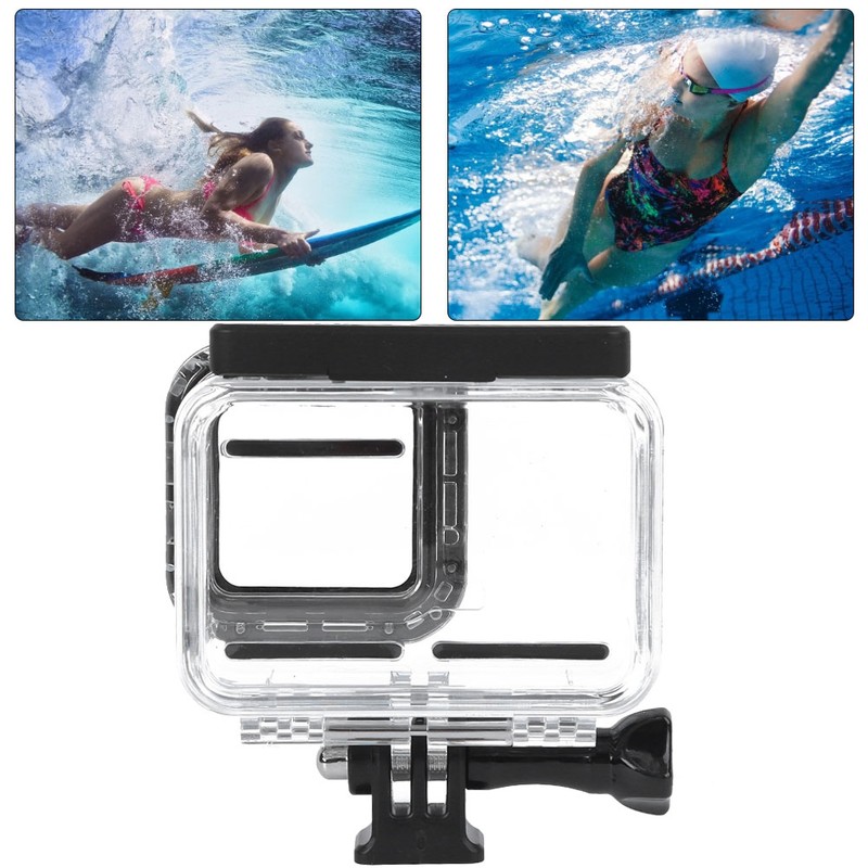 AI13 PC Sports Camera 60M Waterproof Shell Underwater Housing Diving