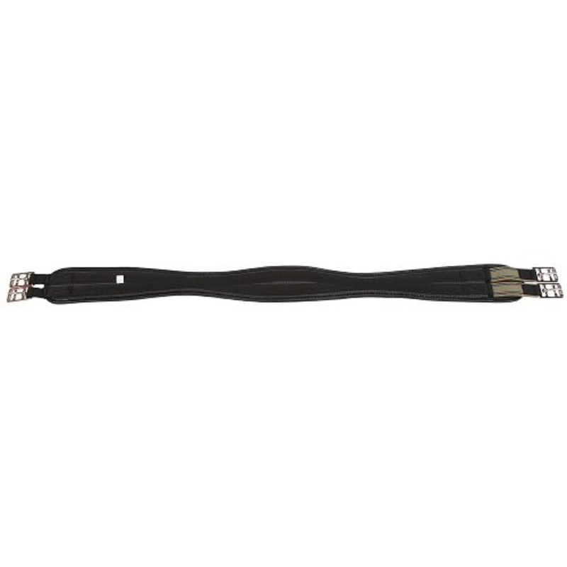 Kerbl 321056 Curved Saddlegirth - Black, 110 cm