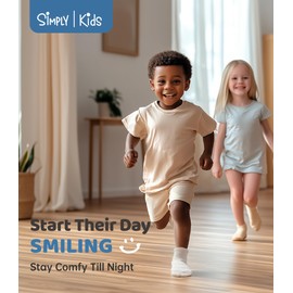 Kids Socks 6-8 Years Old 4 5 Little Boys Girls Toddler 5t 7 Crew Non Slip Grip