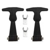 Creatyi 2 PCS 4.7'' Rubber Flexible Heavy Duty Premium SUS304