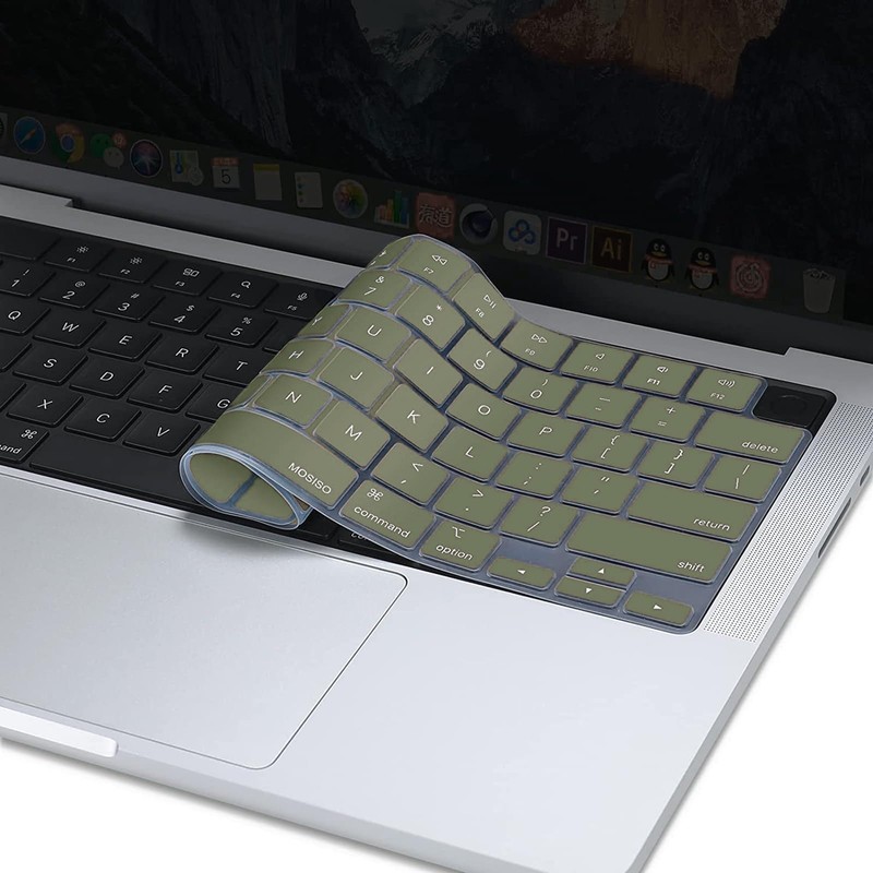 MOSISO Keyboard Cover Skin Compatible with MacBook Air 15 inch