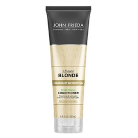 John Frieda Sheer Blonde Highlight Activating Enhancing Conditioner (For Lighter Blondes), 8.45 Oz