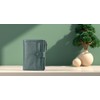 F.ZH Women's Bi-Fold Wallet, Short Wallet, Genuine Cowhide Leather, 13
