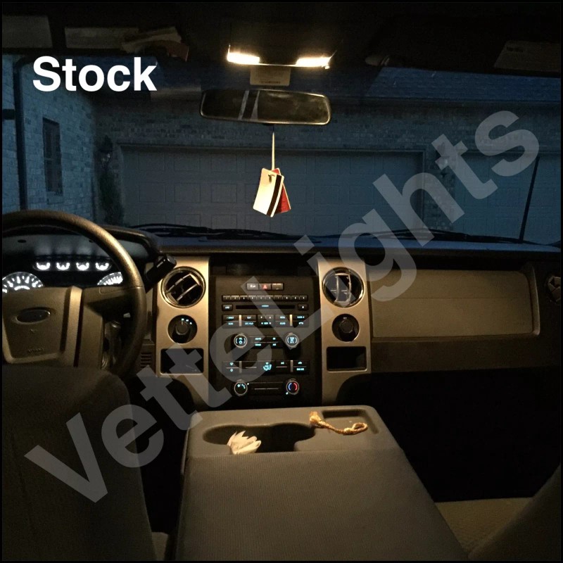 Vette Lights 2009-2014 Ford F-150 Interior LED Kit (Red, White,