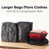 Relime Vacuum Bags for Travel, Revolutionary Reusable Compression Bags for