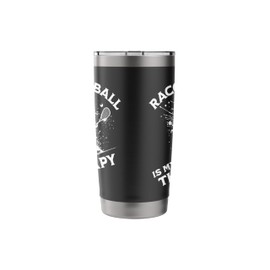 Playing Racquetball Stainless Steel Insulated Tumbler
