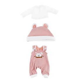 Clothing Outfits for Baby Dolls Clothes, Doll Clothing Set, Doll Clothes 18 Inches, Clothes Doll Accessories with Hat for Children Girls Boys (Habbits)