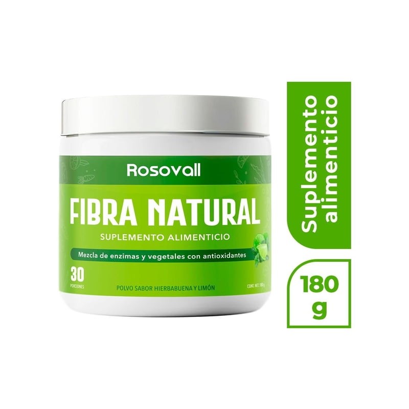 Fibra Natural Enzimas Vegetales con antioxidantes 180g