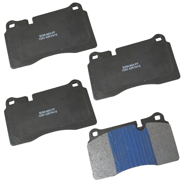 Bendix Premium SBM1263 Semi-Metallic Front Brake Pads for Land Rover