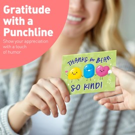 S&O Assorted Funny Thank You Cards with Envelopes - Cute Thank You Cards for Teachers, Office Coworker, Employee & Staff Appreciation - Appreciation Card from Kids, Students & Friends, 4x5.5”