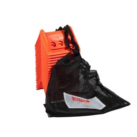 Mytee Products (120 Pieces) Orange 4"x6" Flatbed Edge Protectors with Carrying Case - 4" Winch Ratchet Straps Corner Protectors for Flatbed Cargo Load