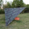 Super Large Sunscreen Camping Awning Portable Windproof Triangle Canopy Outdoor