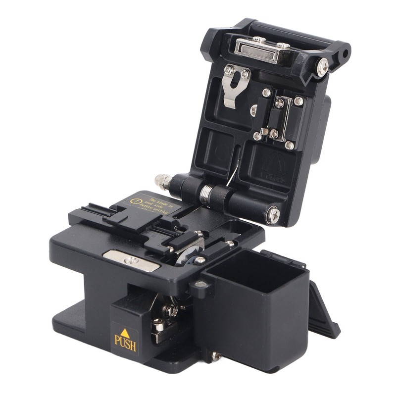 Fiber Cleaver High Accuracy Cold Splicing Hot Melting Optical Fiber