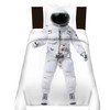 Astronaut Duvet Cover Single Outer Space Printed Decor Adult Kids