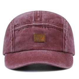 Clakllie Baseball Cap for Men Adjustable Size for Running Workouts and Outdoor Activities All Seasons Vintage Washed Distressed Cotton Dad Hat